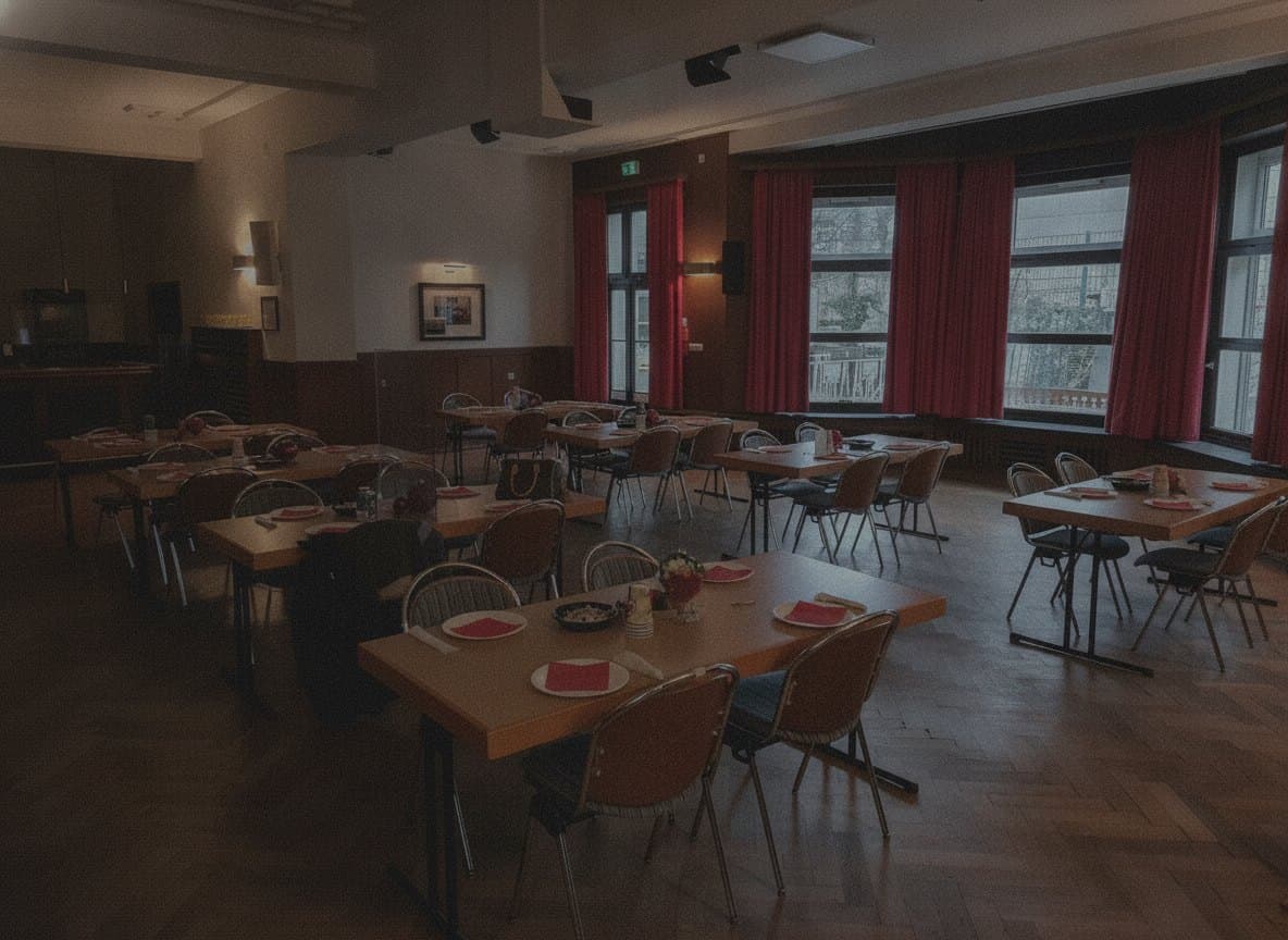 Saaleingang mit Bar im Alten Casino Euskirchen